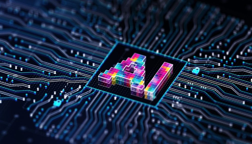 AI chip startup Ricursive hits $4B valuation two months after launch AI Chip technology concept. 3D render Etched, Artificial Intelligence Diffusion Rule