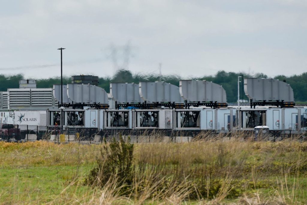 Kentucky woman rejects $26M offer to turn her farm into a data center Gas turbines are visible at an xAI data center on Riverport Rd in Memphis, TN on April 25, 2025.