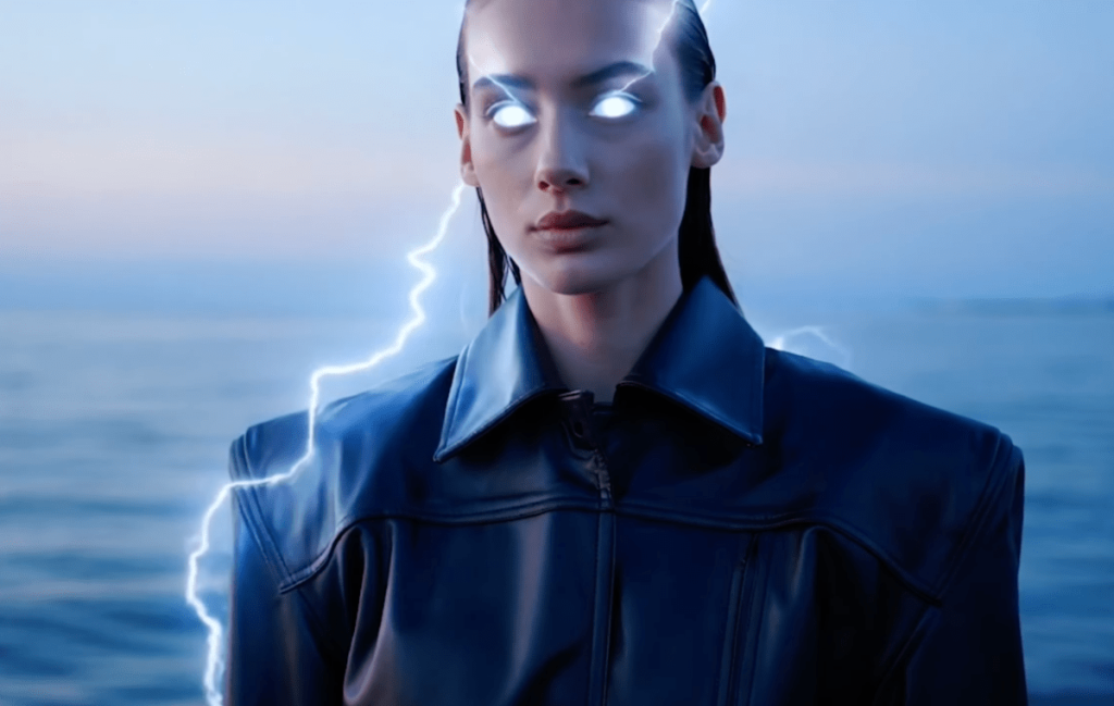 AI video startup, Higgsfield, founded by ex-Snap exec, lands $1.3B valuation Higgsfield AI generated image of woman with lightening eyes