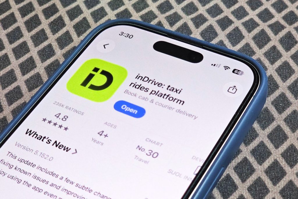 inDrive turns to ads and groceries to diversify revenue InDrive app