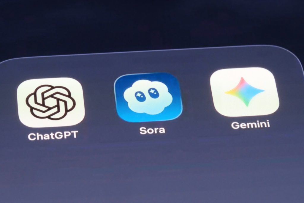 Why OpenAI really shut down Sora Sora, ChatGPT and Gemini app icons on screen.