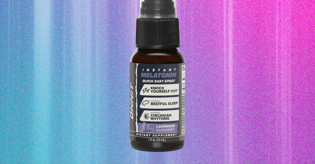Onnit's Instant Melatonin Spray Keeps Bedtime Uncomplicated Onnit's Instant Melatonin Spray Keeps Bedtime Uncomplicated