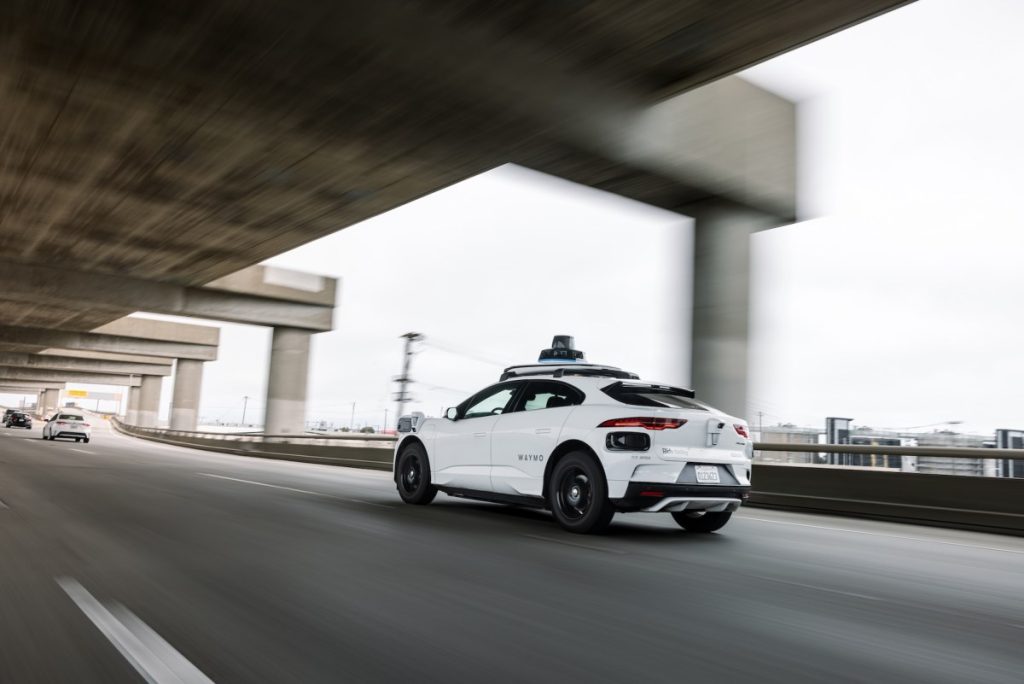 Waymo san francisco freeway