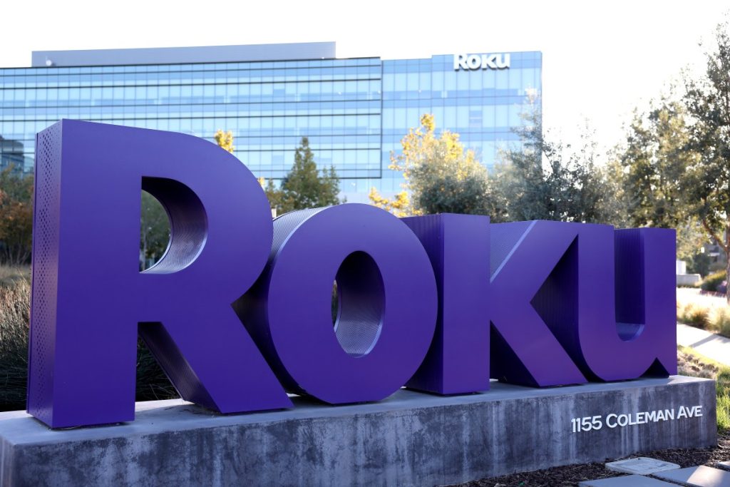 Roku to launch streaming bundles as part of its efforts to continue growing its profitability Roku's company logo is seen in front of Roku headquarters