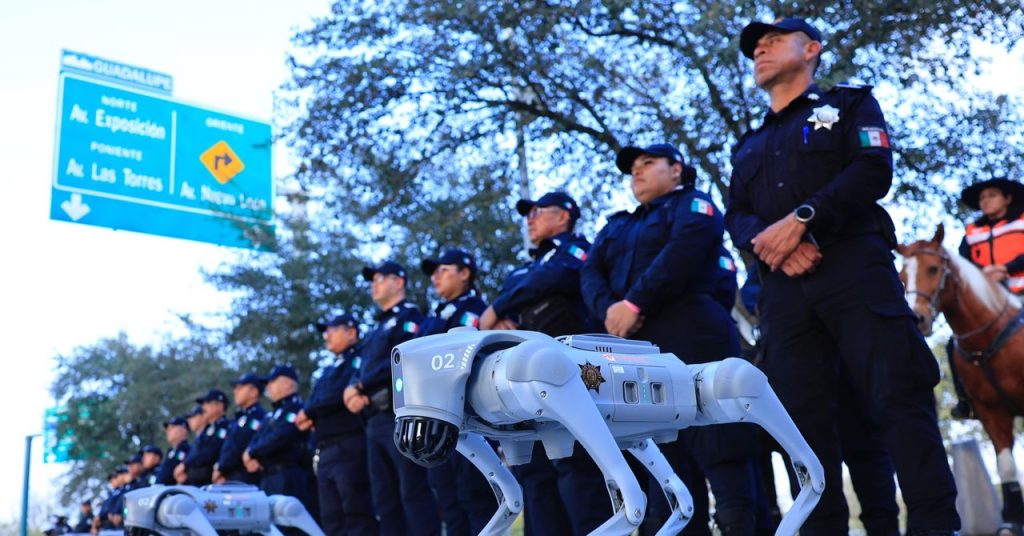 Robot Dogs Are on Going on Patrol at the 2026 World Cup in Mexico