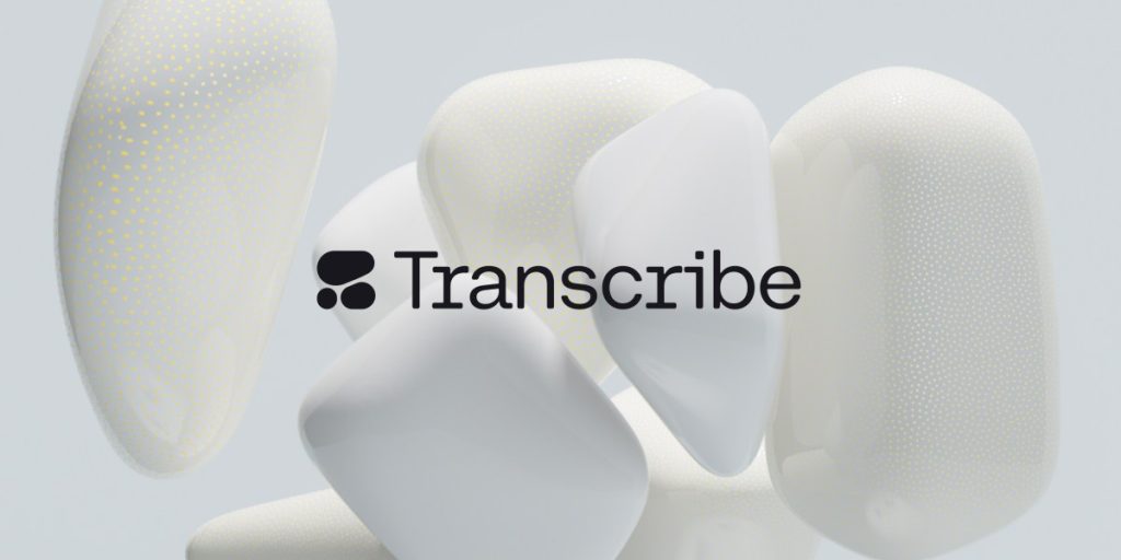 Cohere launches an open source voice model specifically for transcription Cohere Transcribe splash screen