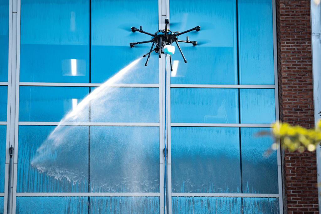 Lucid Bots raises $20M to keep up with demand for its window-washing drones Lucid Bots, robots, AI