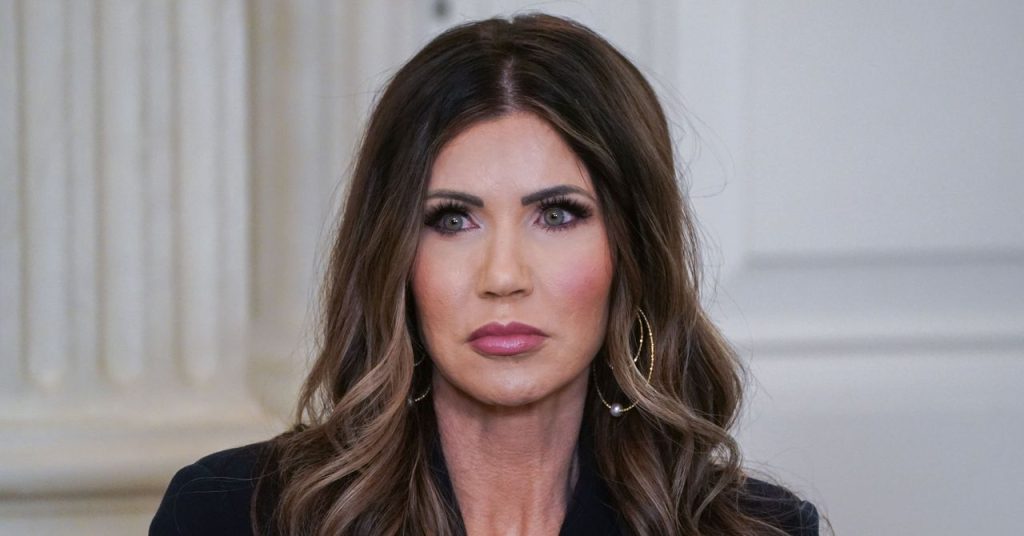 The Controversies Finally Caught Up to Kristi Noem