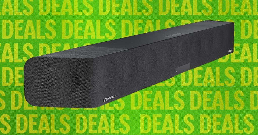 This Premium Sennheiser Soundbar Is $1,000 Off This Premium Sennheiser Soundbar Is $1,000 Off