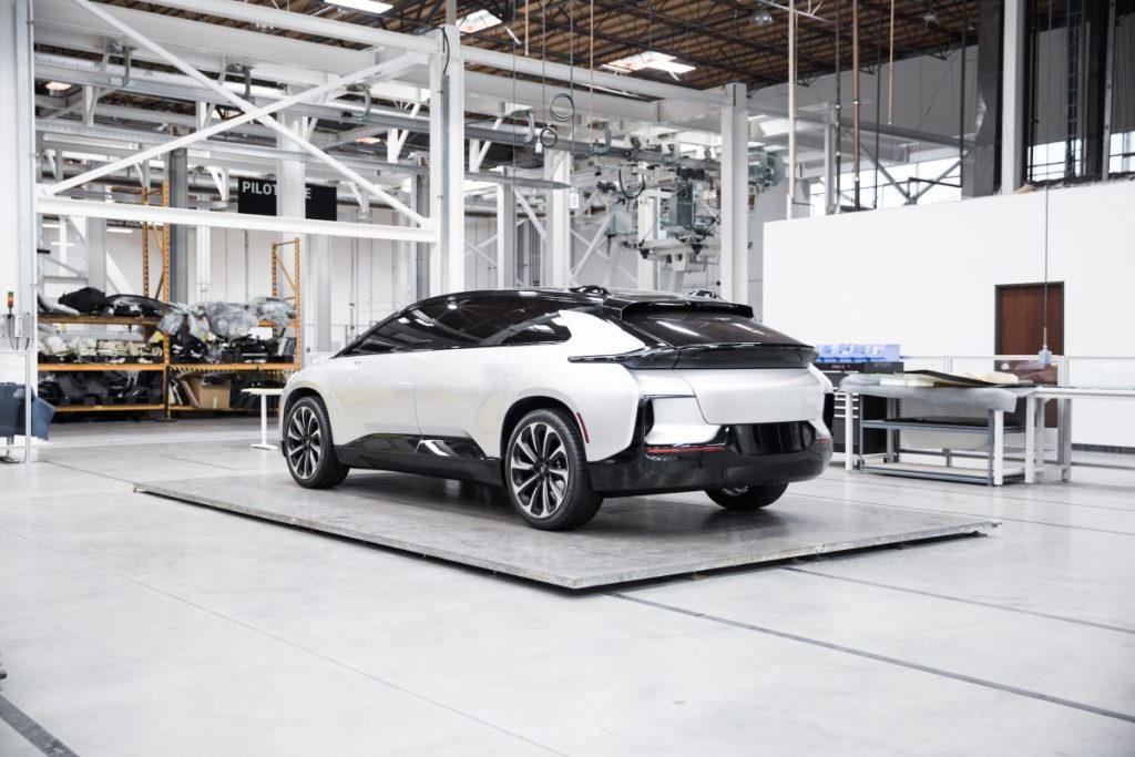 The SEC drops its four-year-old investigation into EV startup Faraday Future faraday future EV spac facility