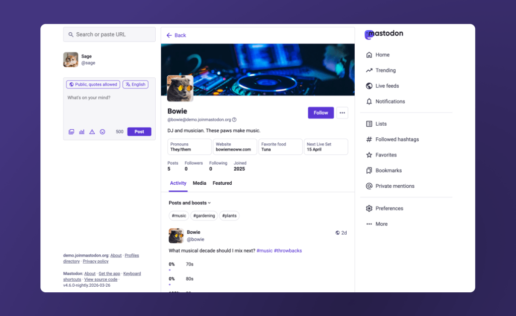 Mastodon is making its decentralized social network easier to use with its latest revamp