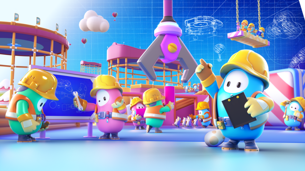 Fall Guys creative mode preview art