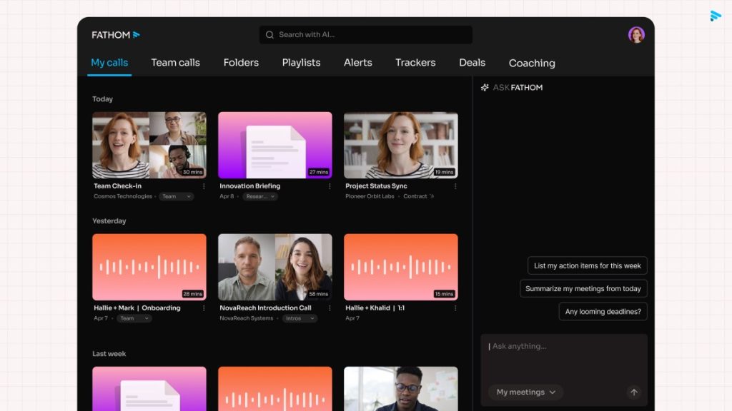 Fathom adds a bot-less meeting mode in a bid to take on Granola Fathom adds a bot-less meeting mode in a bid to take on Granola