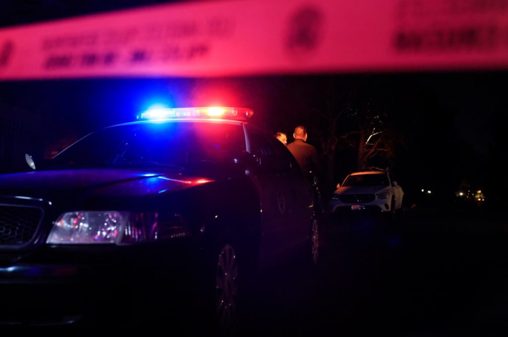 Hackers steal and leak sensitive LAPD police documents LAPD officers keep watch as the police investigate two people found dead in Rob Reiner's home on December 14, 2025 in Brentwood, California.