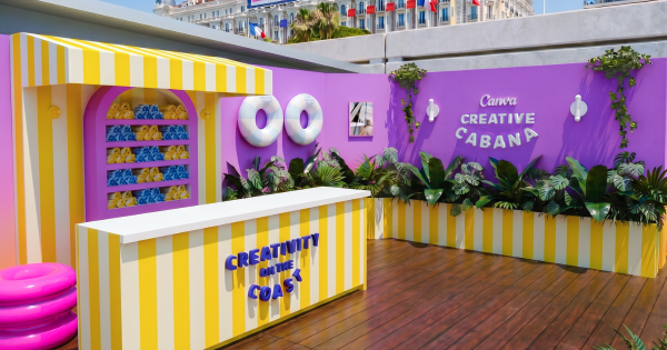 Canva Triples Its Cannes Lions Beach Space After Drawing 4,000 Visitors Last Year Canva Triples Its Cannes Lions Beach Space After Drawing 4,000 Visitors Last Year