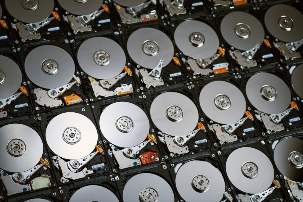 This is what some the world’s largest banks of malware look like stacked as hard drives