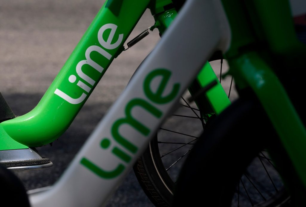 Lime scooters ebikes IPO