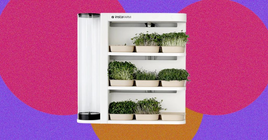 InstaFarm Automated Indoor Microgreens Garden Review: Easy Being Green InstaFarm Automated Indoor Microgreens Garden Review: Easy Being Green