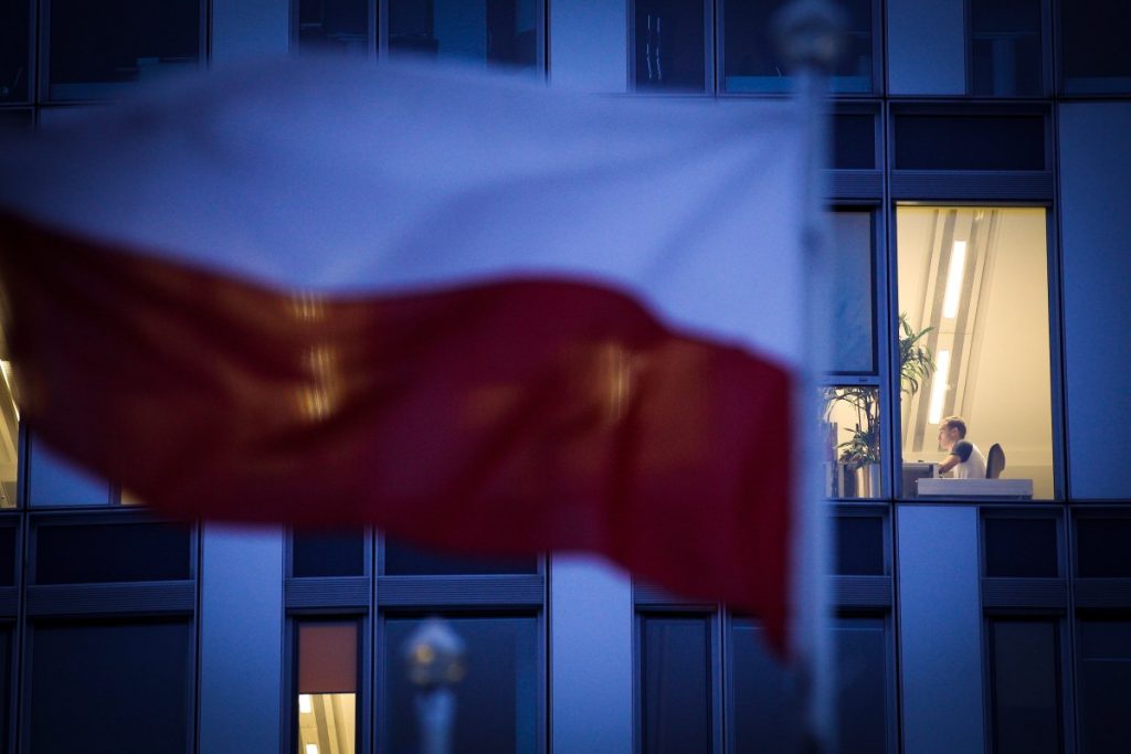 Poland says hackers breached water treatment plants, and the U.S. is facing the same threat People are seen in the offices of Huawei Poland in Warsaw, Poland on January 12, 2018.