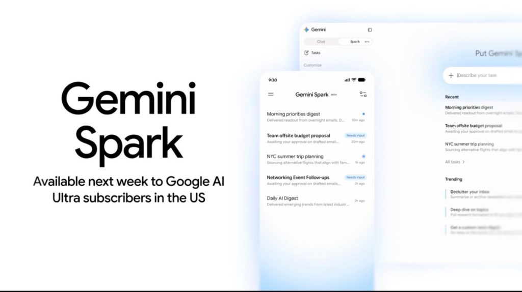 Gemini Spark illustration