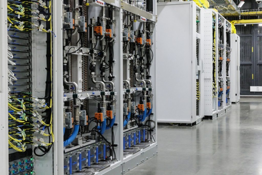 Netris raises $15M Series A from a16z to help AI neoclouds go live faster racks of GPUs (graphics processing units) with a closed-loop liquid cooling system are seen inside an operational Microsoft data centre in Karawang, West Java.