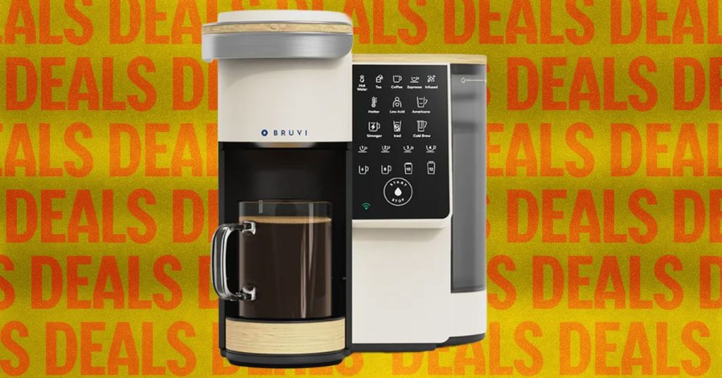 Exclusive: Get Bruvi’s Pod Coffee Maker for Nearly Half Off