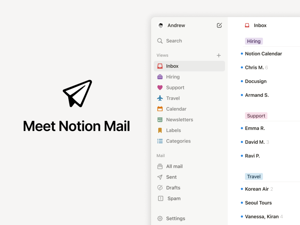 Notion Mail shuts down amid agent takeover