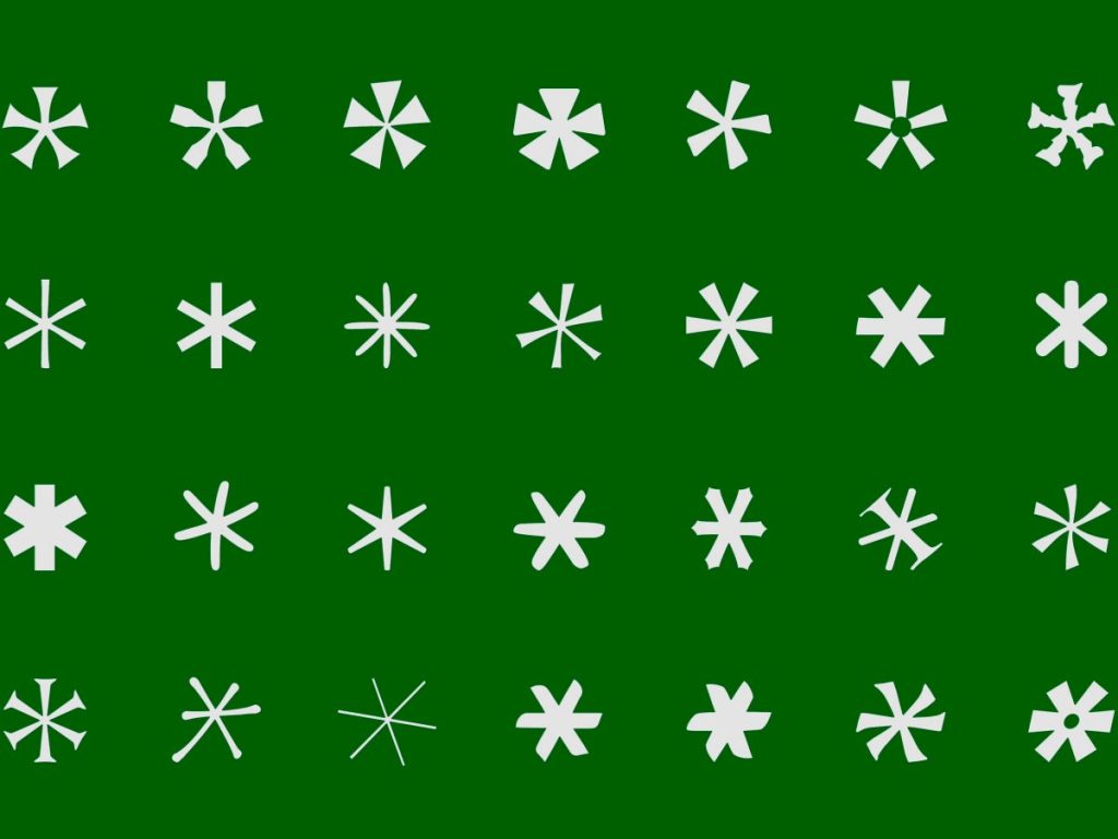 Password manager Dashlane says hackers stole some customers’ password vaults a set of white asterisks of different fonts symbolizing passwords on a green background