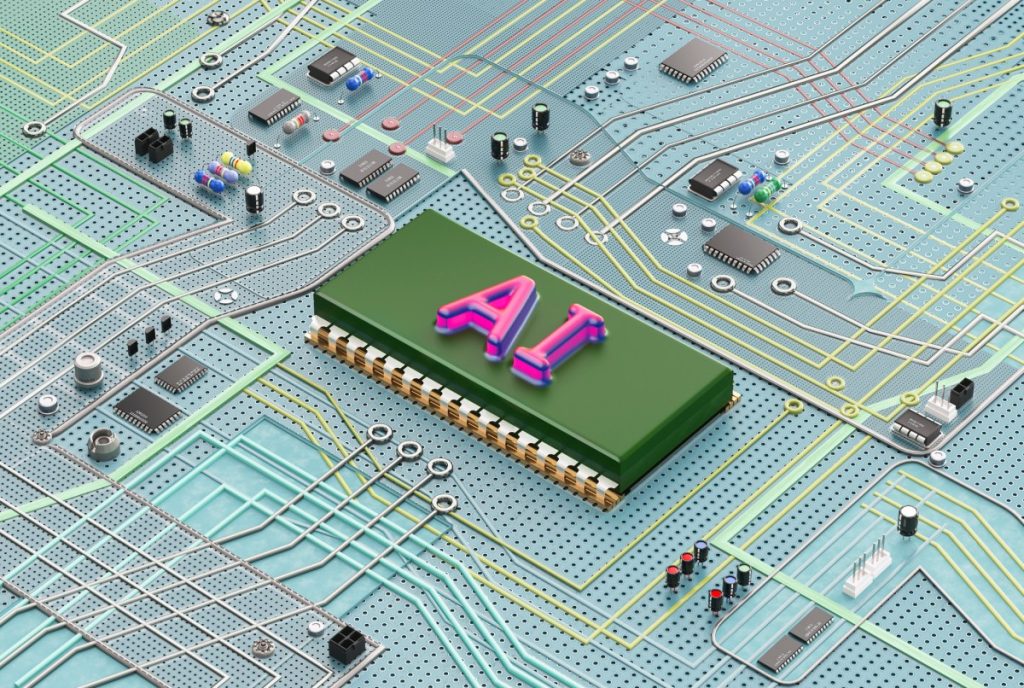 Nonprofit Current AI is racing to build the World Wide Web of AI, free for all A complex electronic circuit board containing an artificial intelligence chip