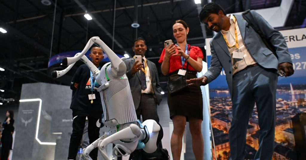Robot Dogs, Teslas, and Rescue Helicopters: The UN AI Summit Was a Lot
