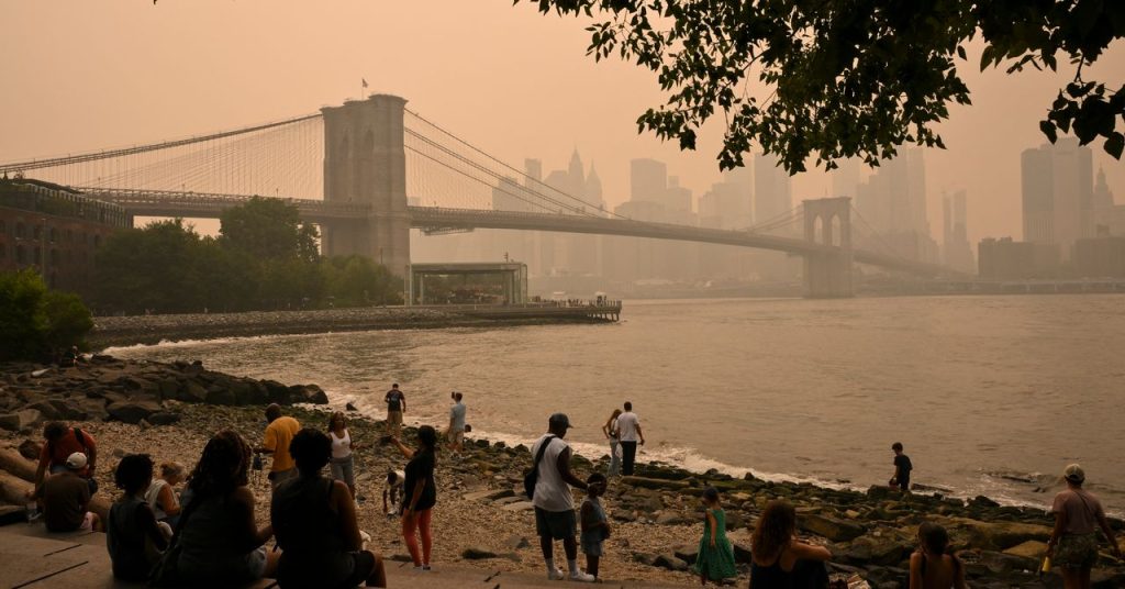 What Cities From Chicago to Washington, DC, Look Like Under a Blanket of Wildfire Smoke