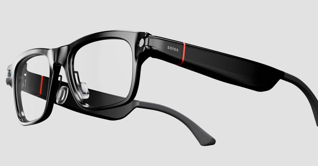 These New Smart Glasses From Solos Come With a Privacy Shield for the Cameras