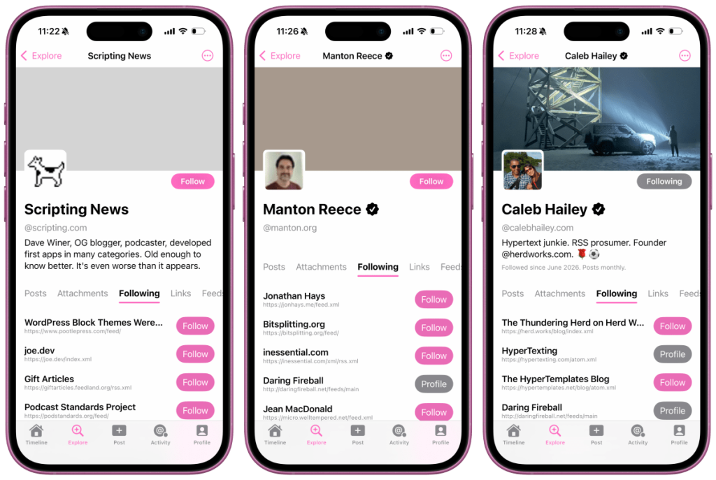 A new app, HyperTexting, turns the open web into a scrollable social media-like feed